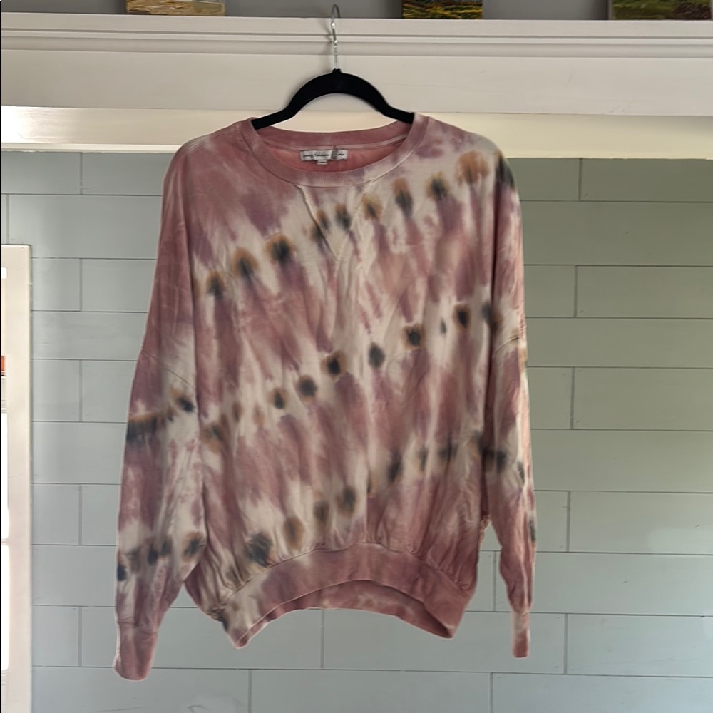 Young‎ Fabulous & Broke Juliette Pink Tie-Dye Top